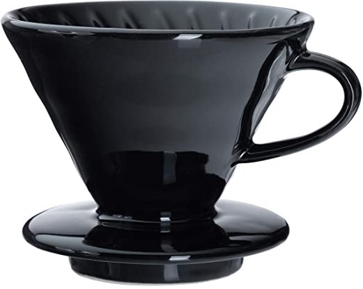 Coffee ceramic dripper v02 1-4 cups black-KR010637
