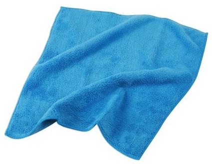 منشفة صغيرة لون أزرق