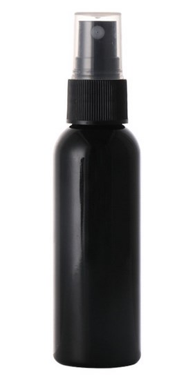 Spray plastic can 30ml black-KR011135