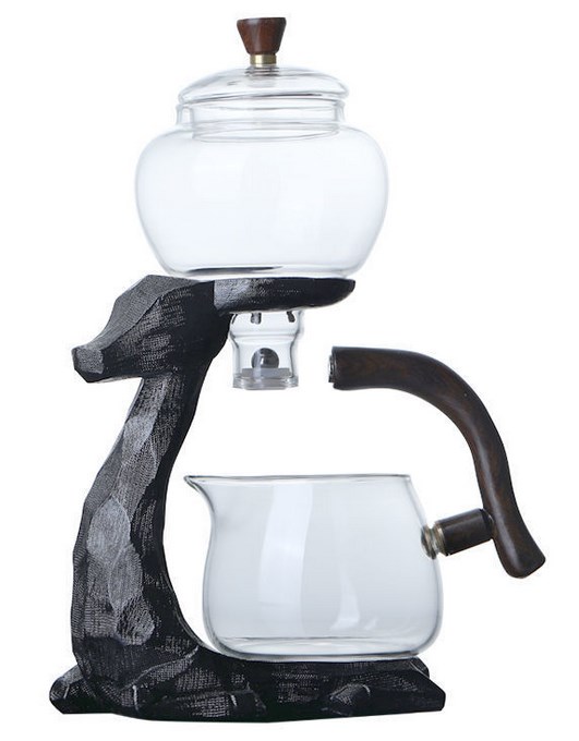 Coffee tea herbal drinks glass dispenser deer shape-KR011355
