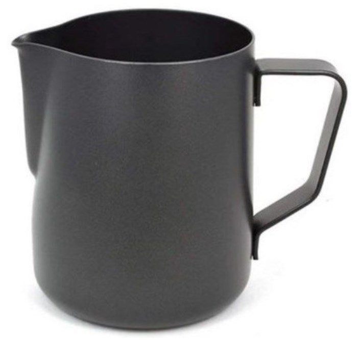 Coffee milk pitcher full black 600ml-KR011487