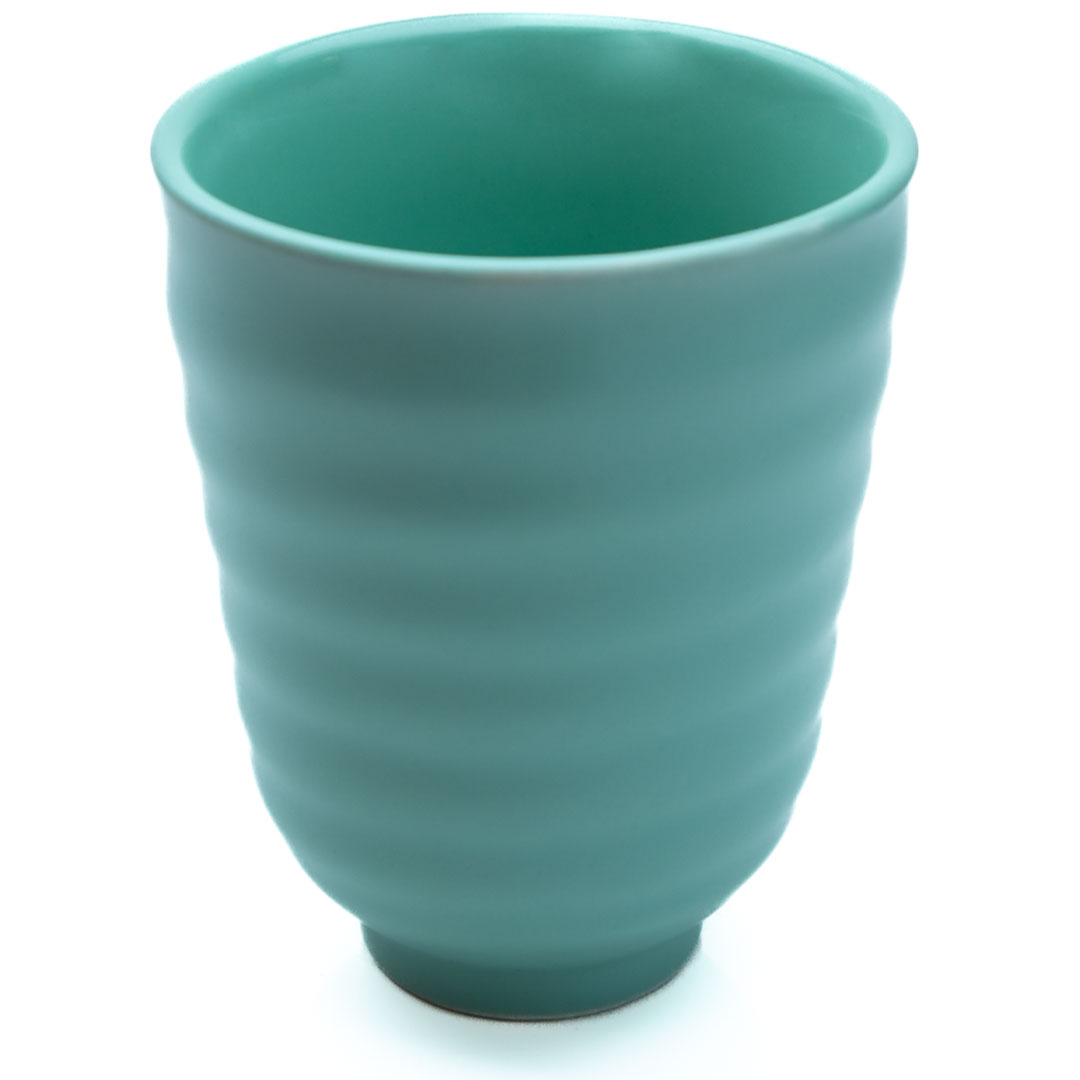 Coffee ceramic cup blue f-025 230ml-KR011876