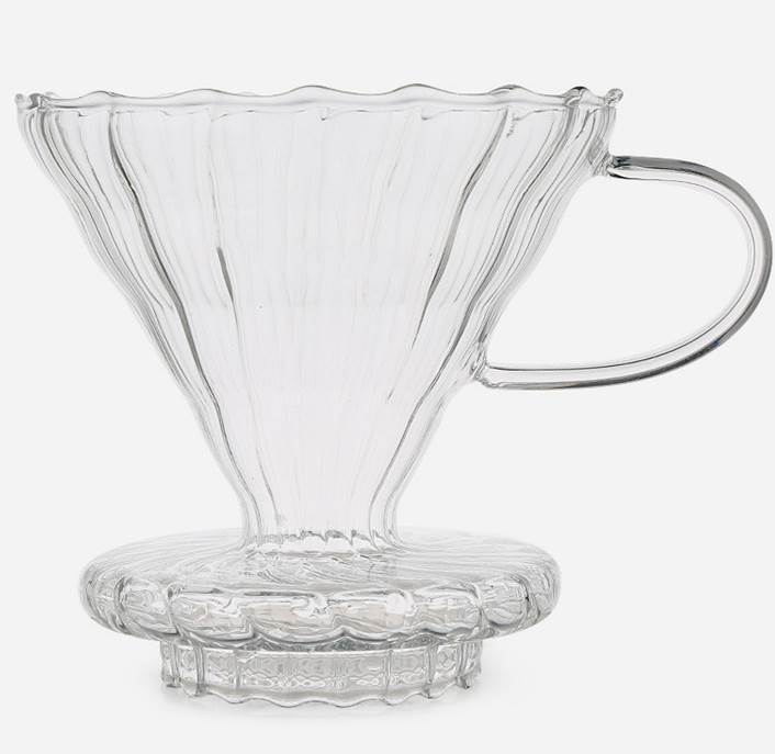 Coffee full glass dripper v02 1-4 cups-KR010989
