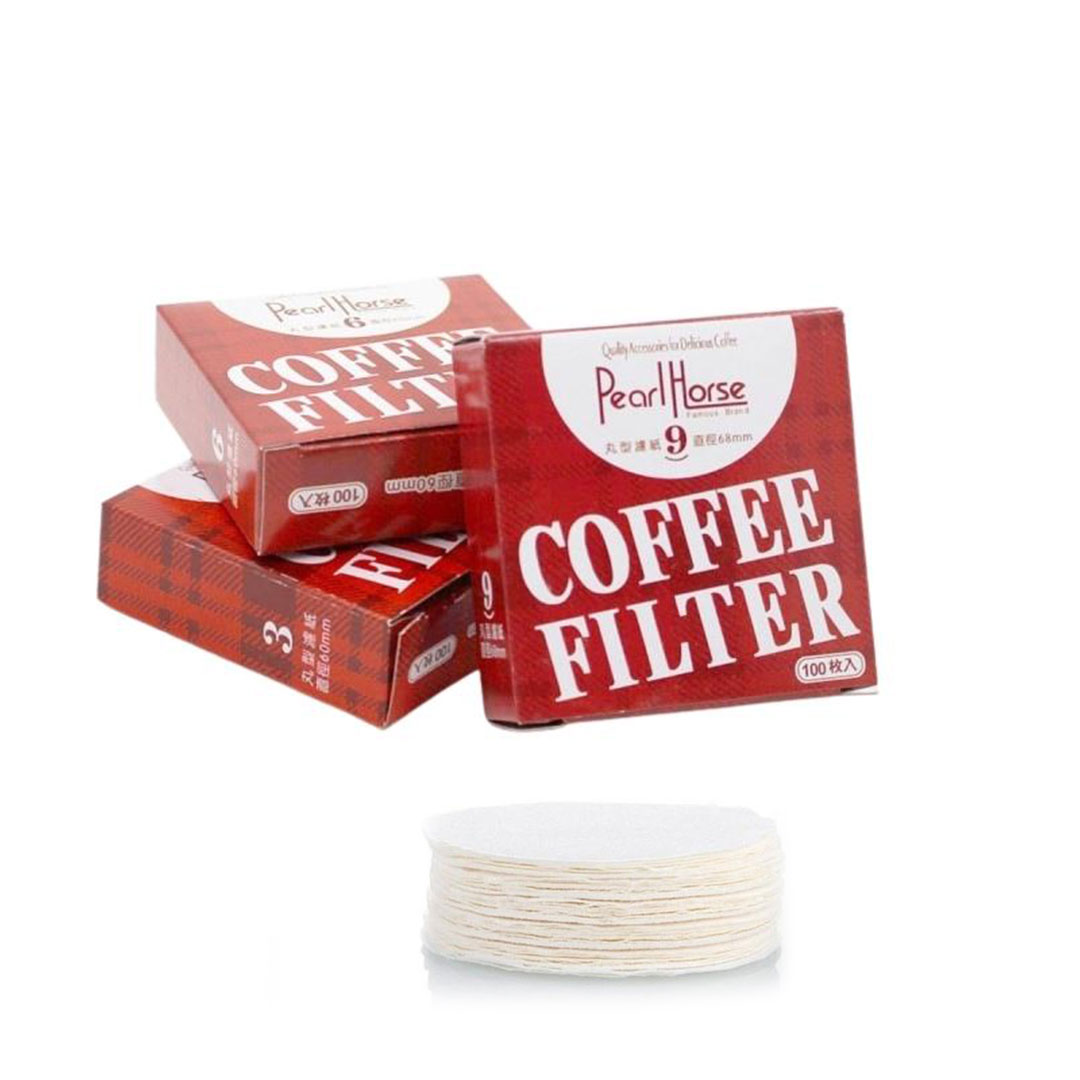 Coffee paper filter round no.6 100pcs-KR010456