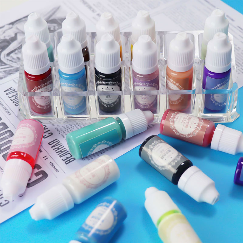 Resin art solid coloring set of 10ml x 18 colors-AR010161