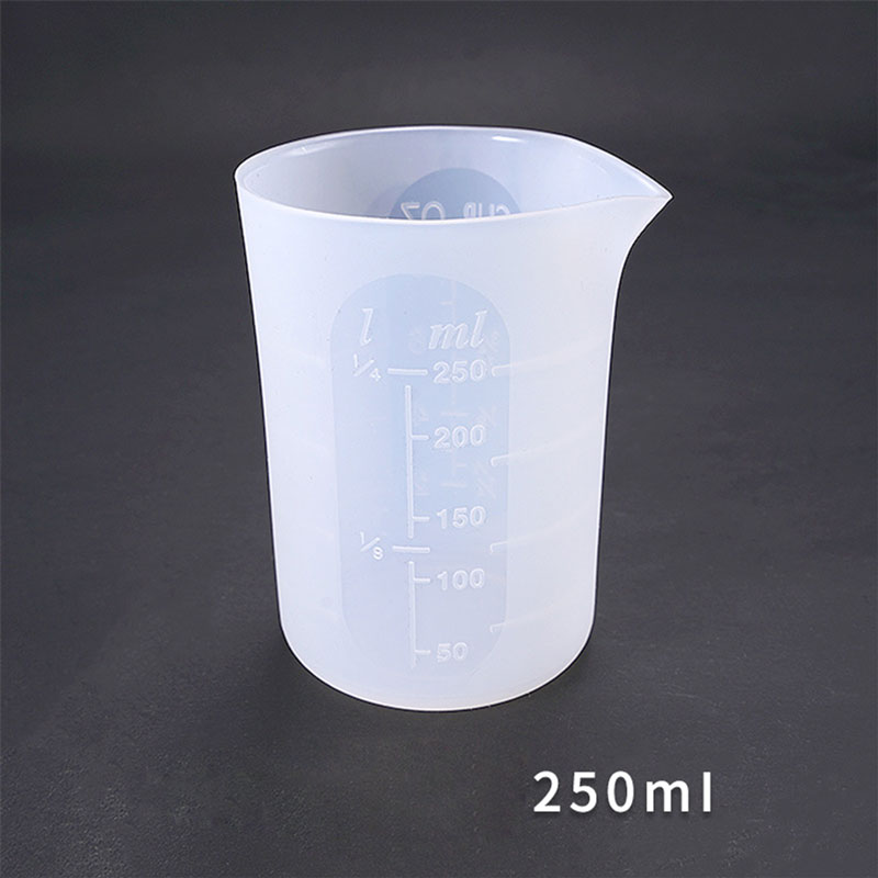 Resin art silicone mix and mesure jug 250ml-AR010184