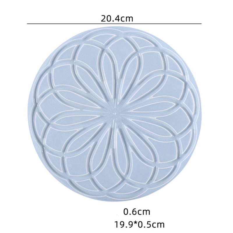 Resin art cup base silicone mold F-601-AR010211