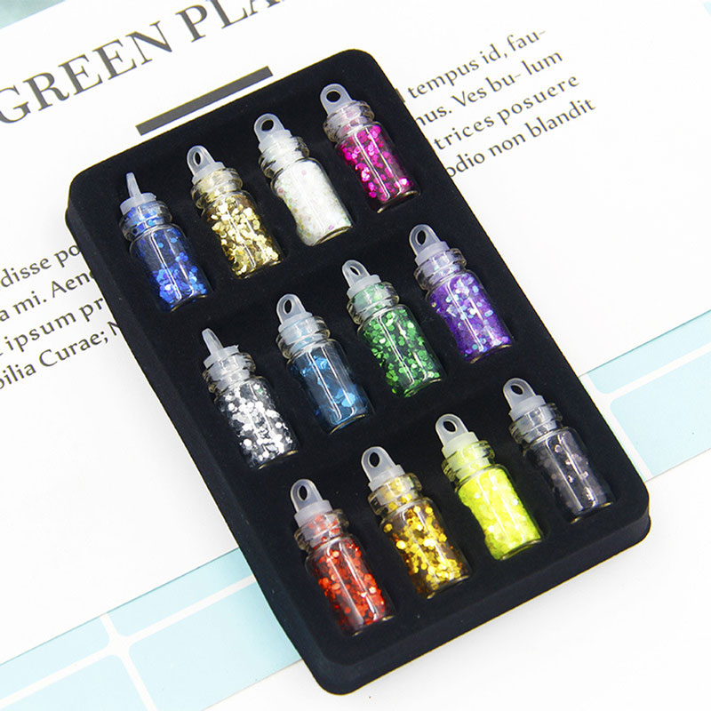 Resin and nails art particle set of 12 types g-293-AR010255