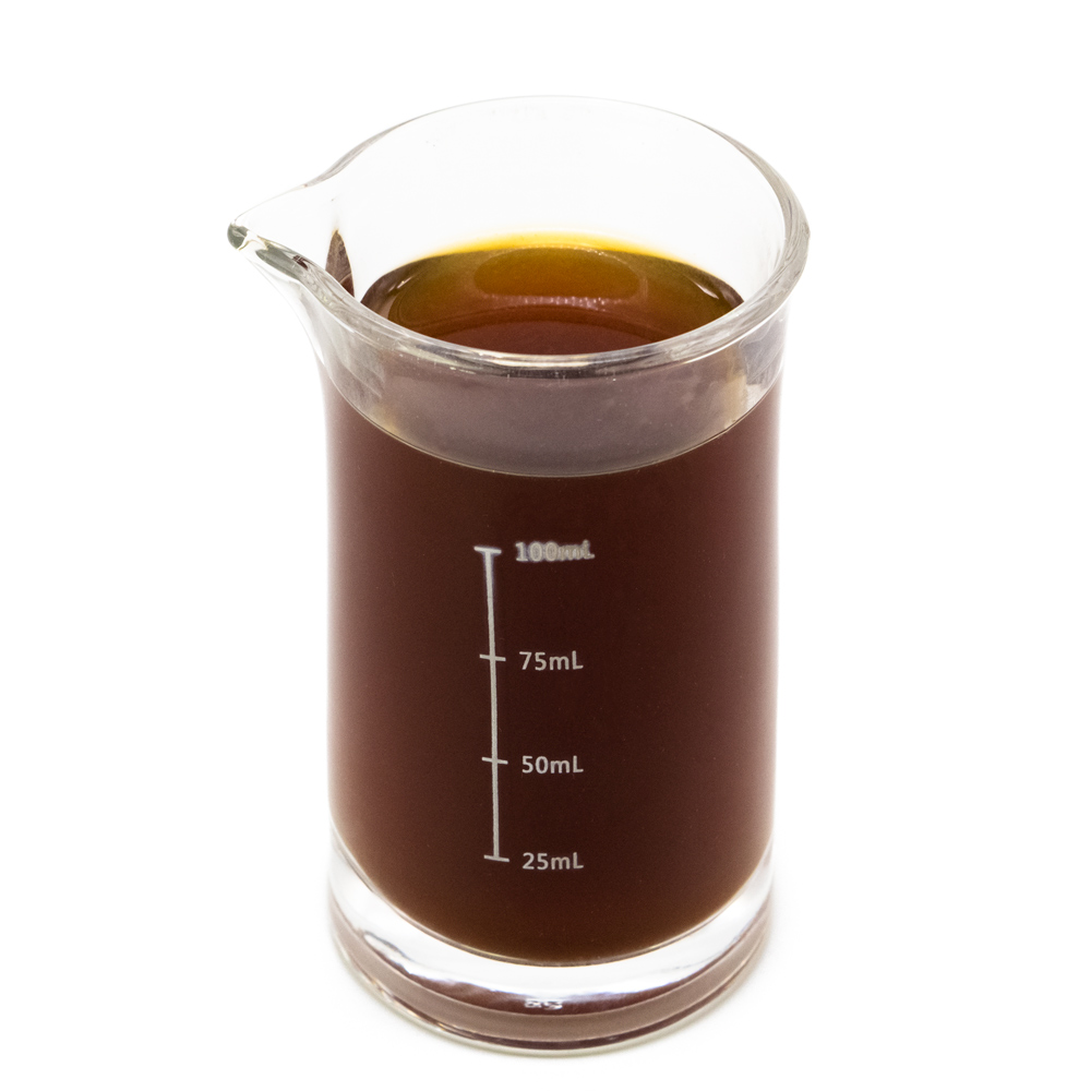 Coffee glass mesuring cup 100ml scale-KR010828