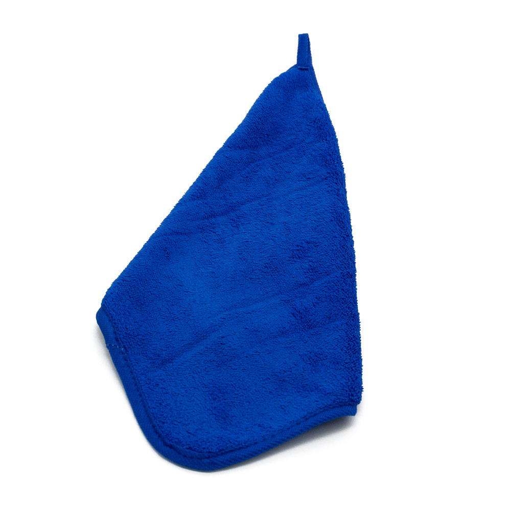Coffee towel with metal blue-KR010577