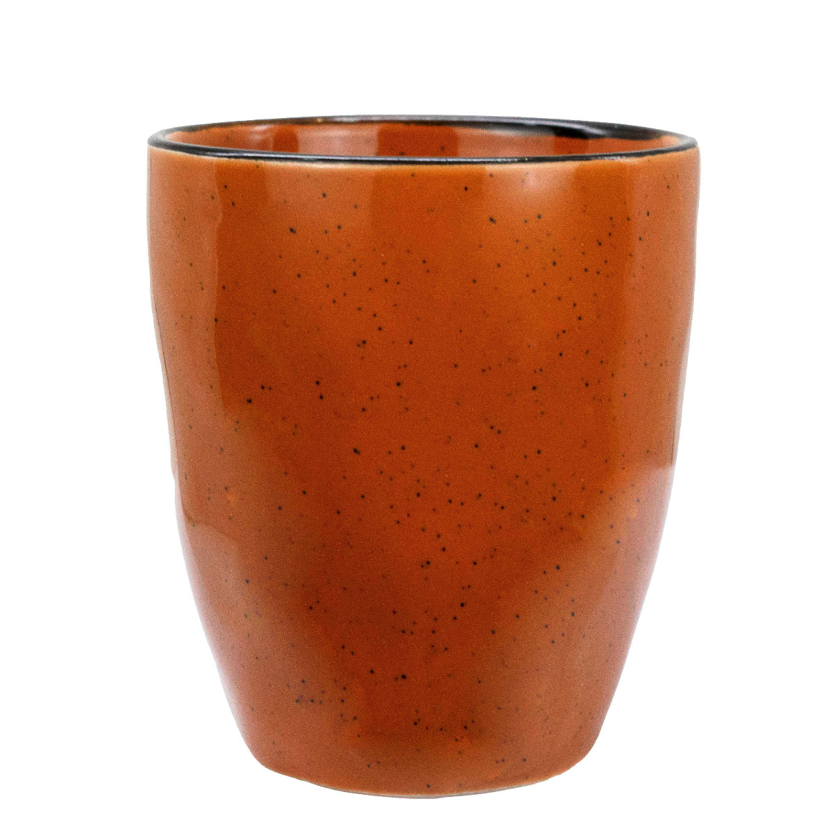 Coffee ceramic cup orange f-017 205ml-KR011868