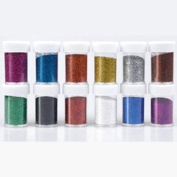 Resin art color glitter  set of 12-AR010099
