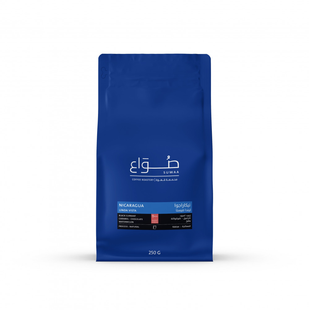 COFFEE BEAN SUWAA NICARAGUA LINDA VISTA 250G-KR013145