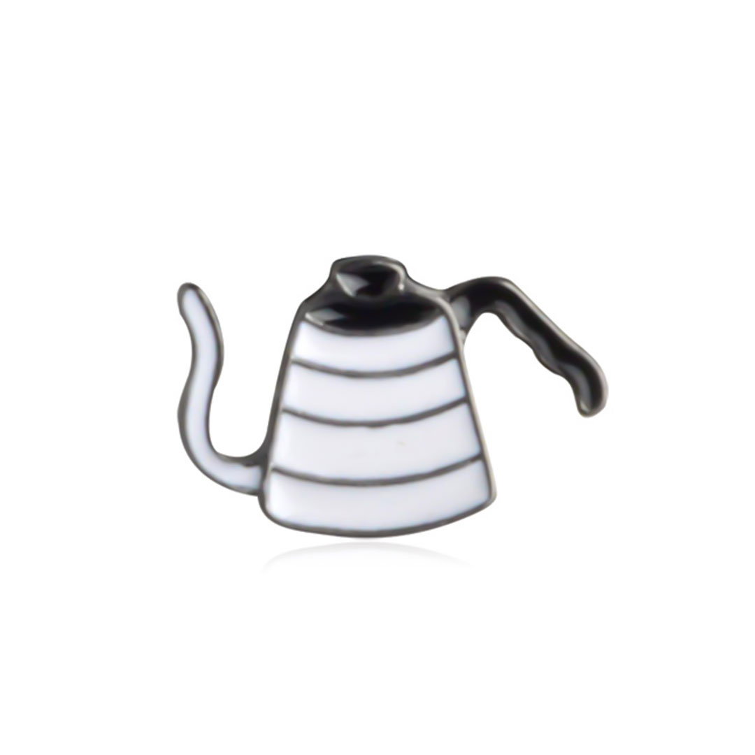 Coffee brooch kettle 15g-KR010290