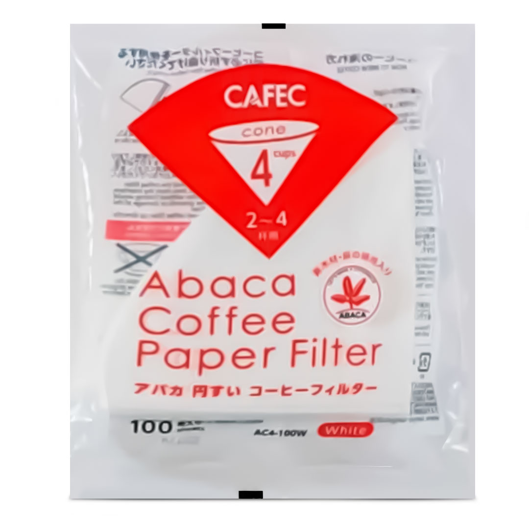 Cafec paper filter v60 02 white100pcs -KR011428