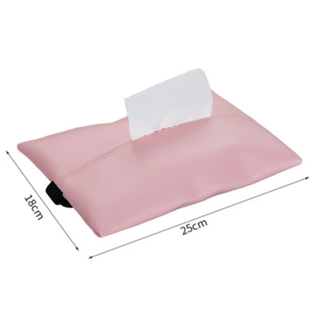 Leather tissues bag G-592 pink-KR012629