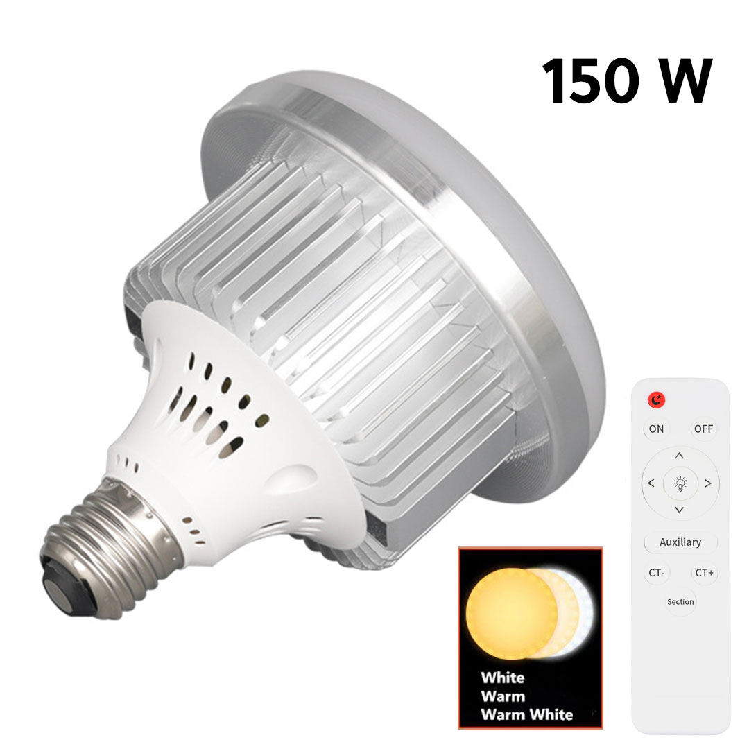 Photography 150W LED bulb with remote-KR012830