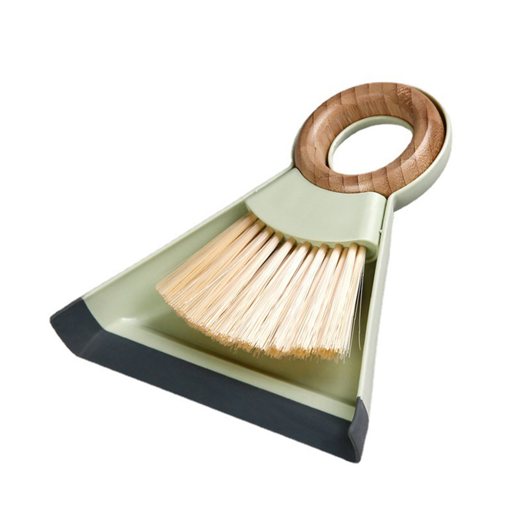 Coffee table cleaning brush wooden ring G-1218-KR012954