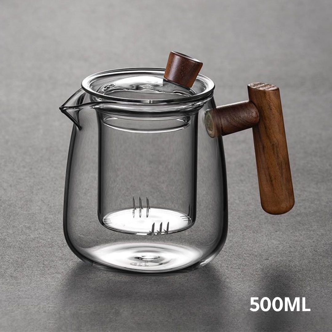 Tea and herbal glass jug 500ml G-1388-KR013018