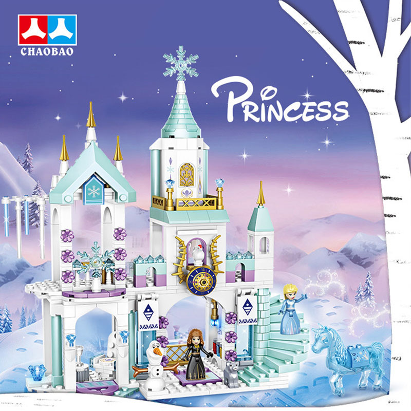 Children's educational cube game in the shape of a princess castle  kt-080-KR110162
