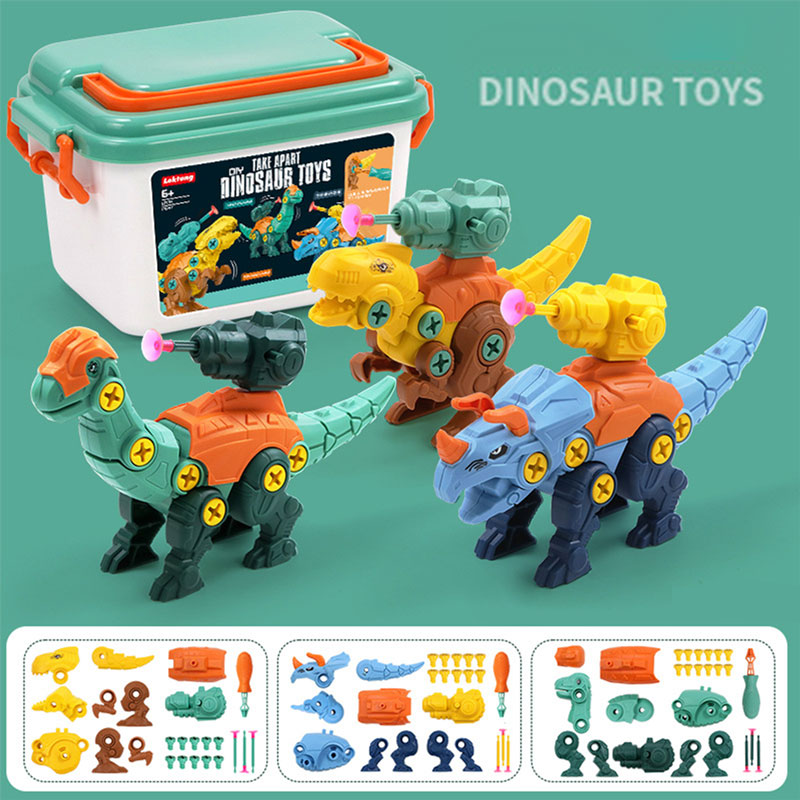 Dinosaur cubes set for kids 3 in 1 kt-133-KR110215