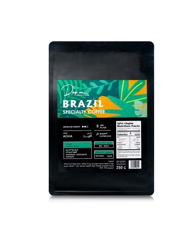 قهوه دريب اون اكيا - البرازيل 250جرام