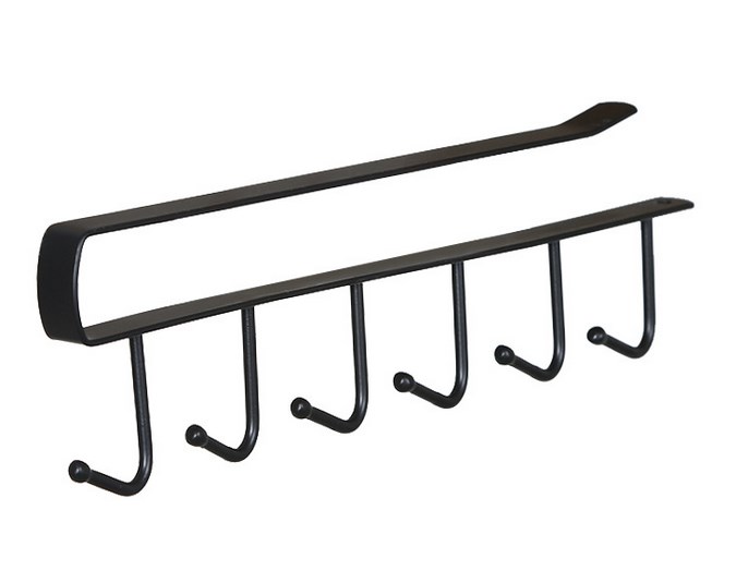 Shelf mounted hangers black-KR110069