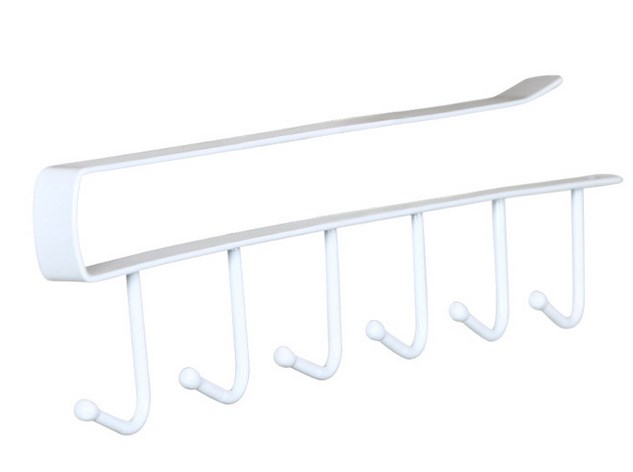 Shelf mounted hangers white-KR110070
