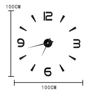 Wall stick clock e-251 100cm-KR070140