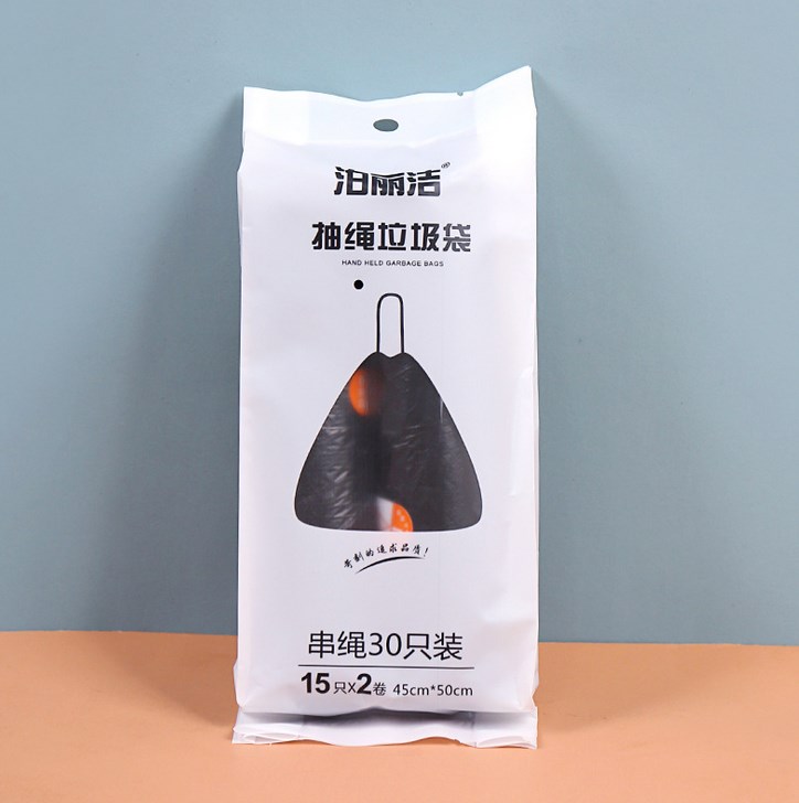 Trash can bags mettalic colors e-244 black-KR070129
