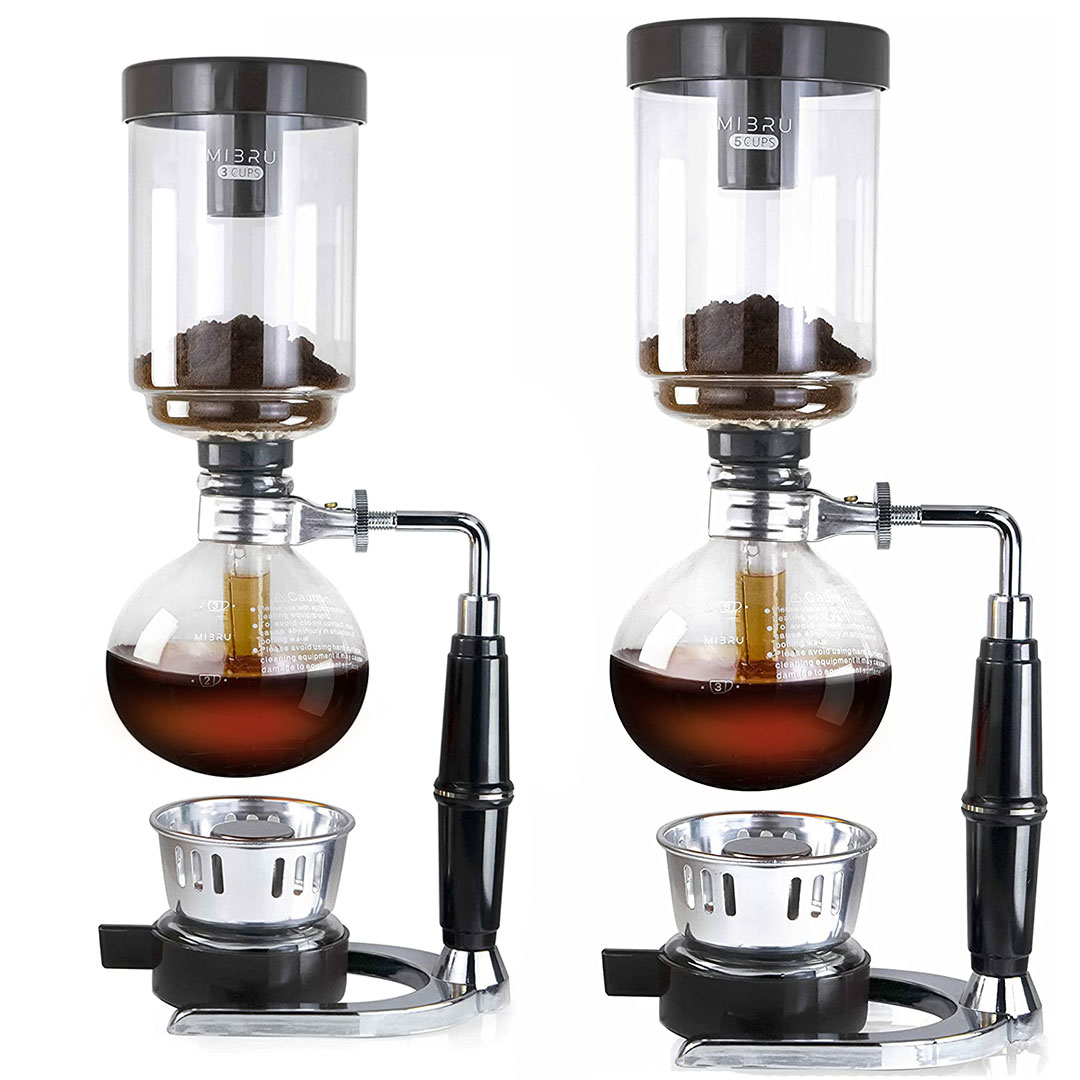 Coffee and tea syphon multi-size