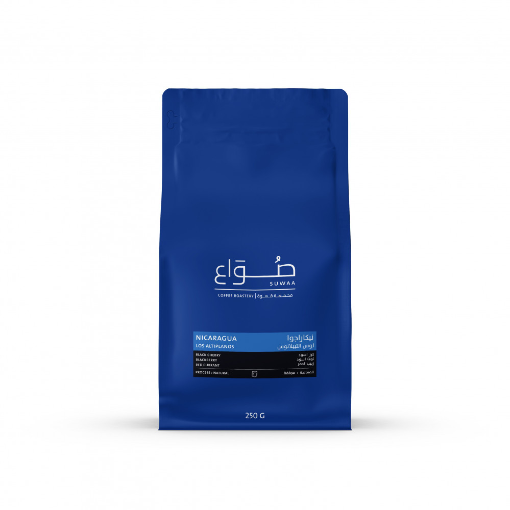 COFFEE BEAN SUWAA NICARAGUA LOS ALTIPLANOS 250G-KR013146